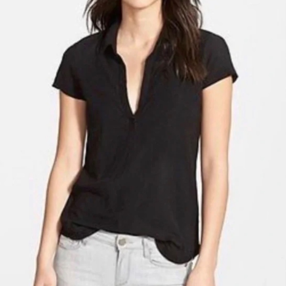 James Perse Standard Polo Shirt